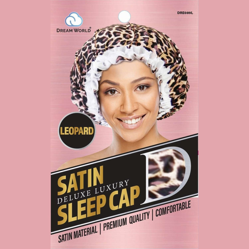 Dream Women-Satin Sleep Cap Floral DREAM