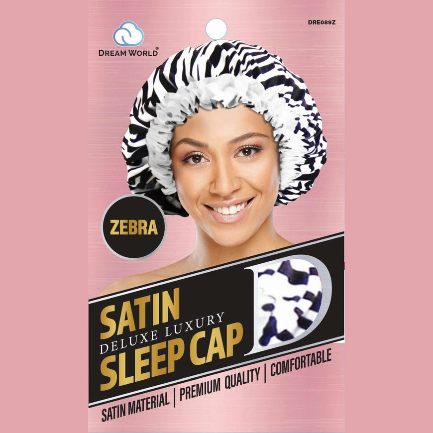 Dream Women-Satin Sleep Cap Floral DREAM
