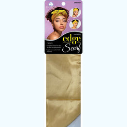 Dream Women Scarf Satin Edge Gold DREAM