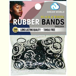 Dream Rubber Bands 300Ct  Blackwhite DREAM