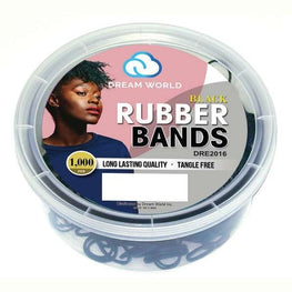 Dream Rubber Bands 1000Ctjr  Black DREAM