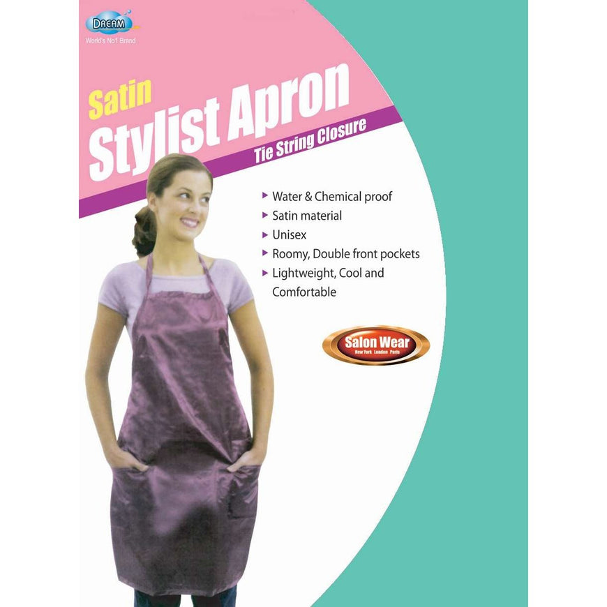 Dream Salon Wear -Stylist Apron Satin DREAM