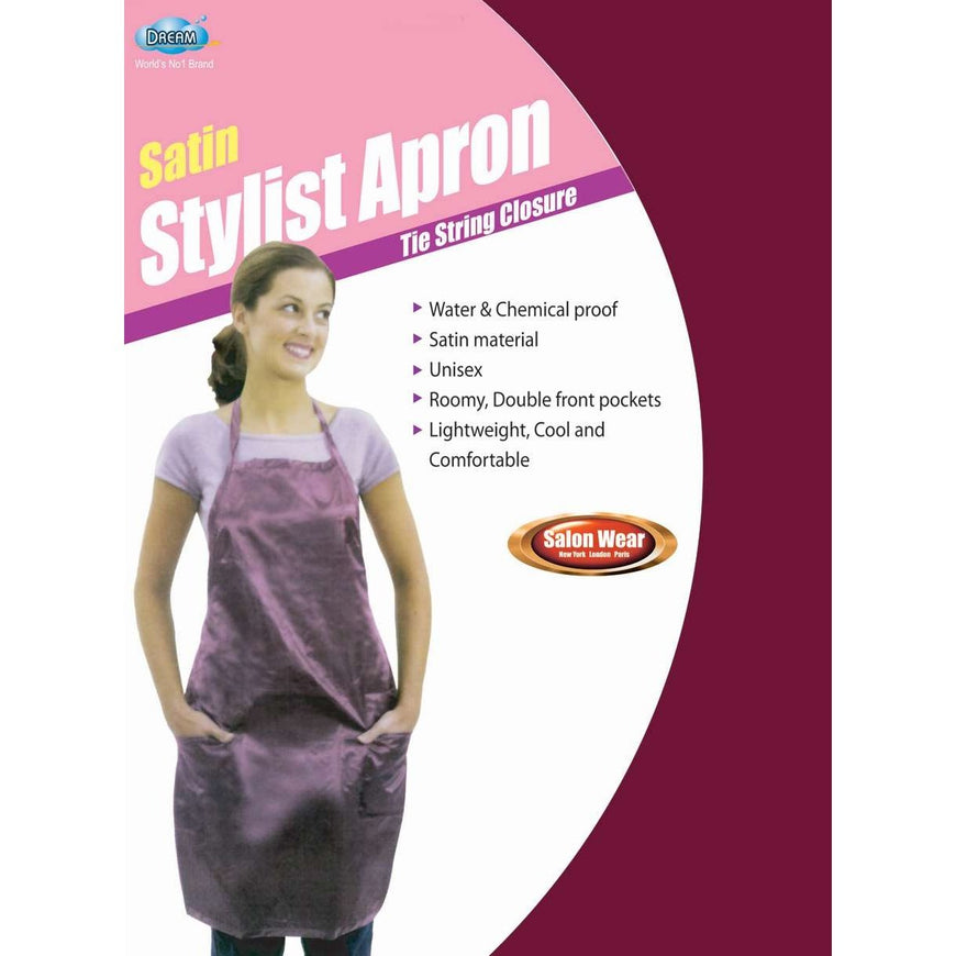 Dream Salon Wear -Stylist Apron Satin DREAM