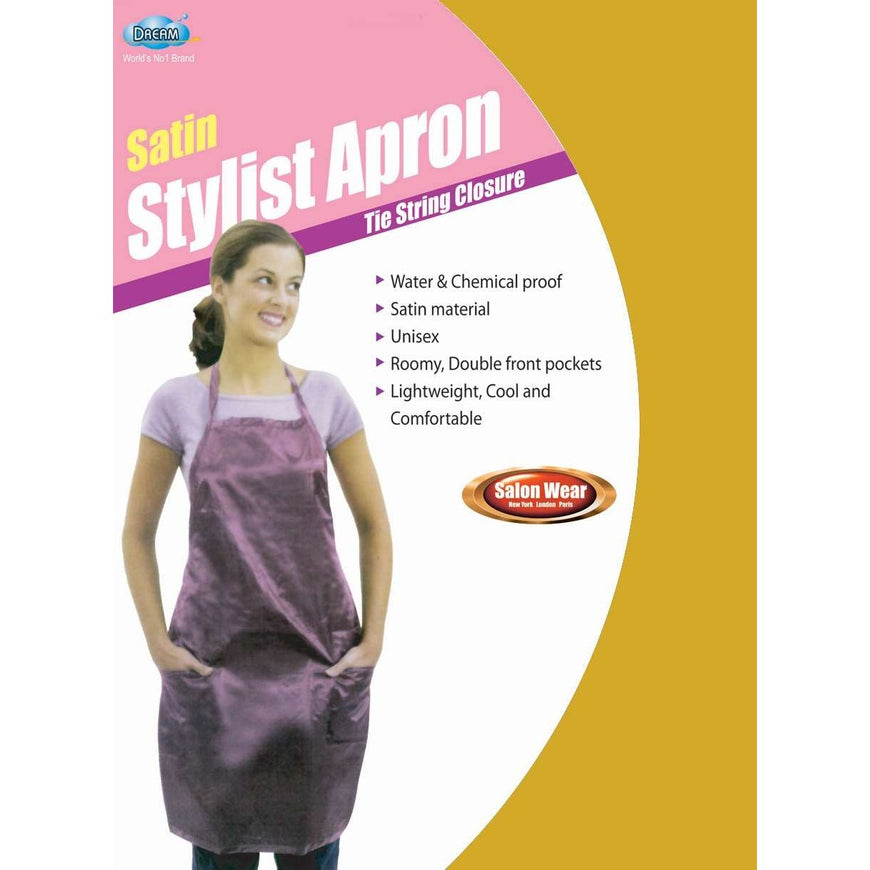 Dream Salon Wear -Stylist Apron Satin DREAM
