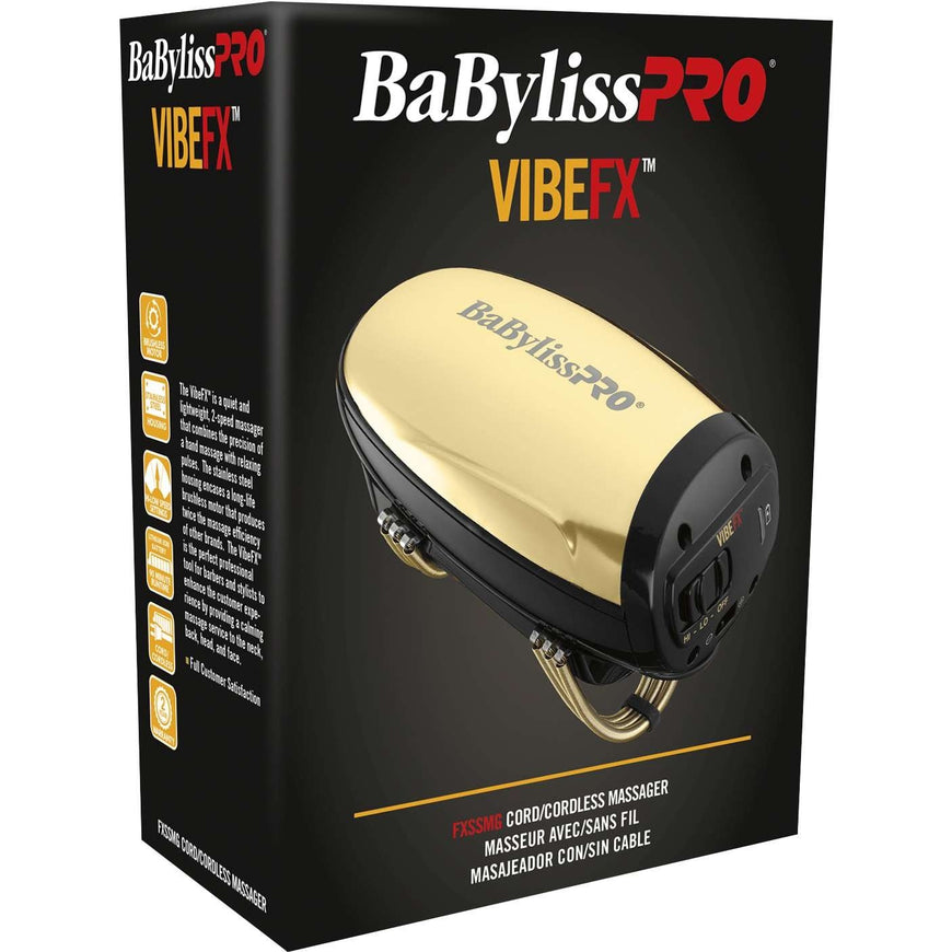 Babylisspro Vibefx Cordcordless Massager BABYLISS