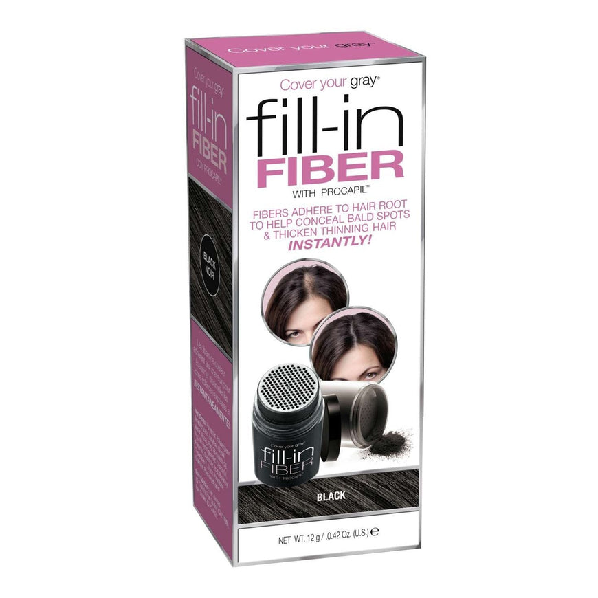 Cyg Fill-In Fiber -- Black Cover Your Gray