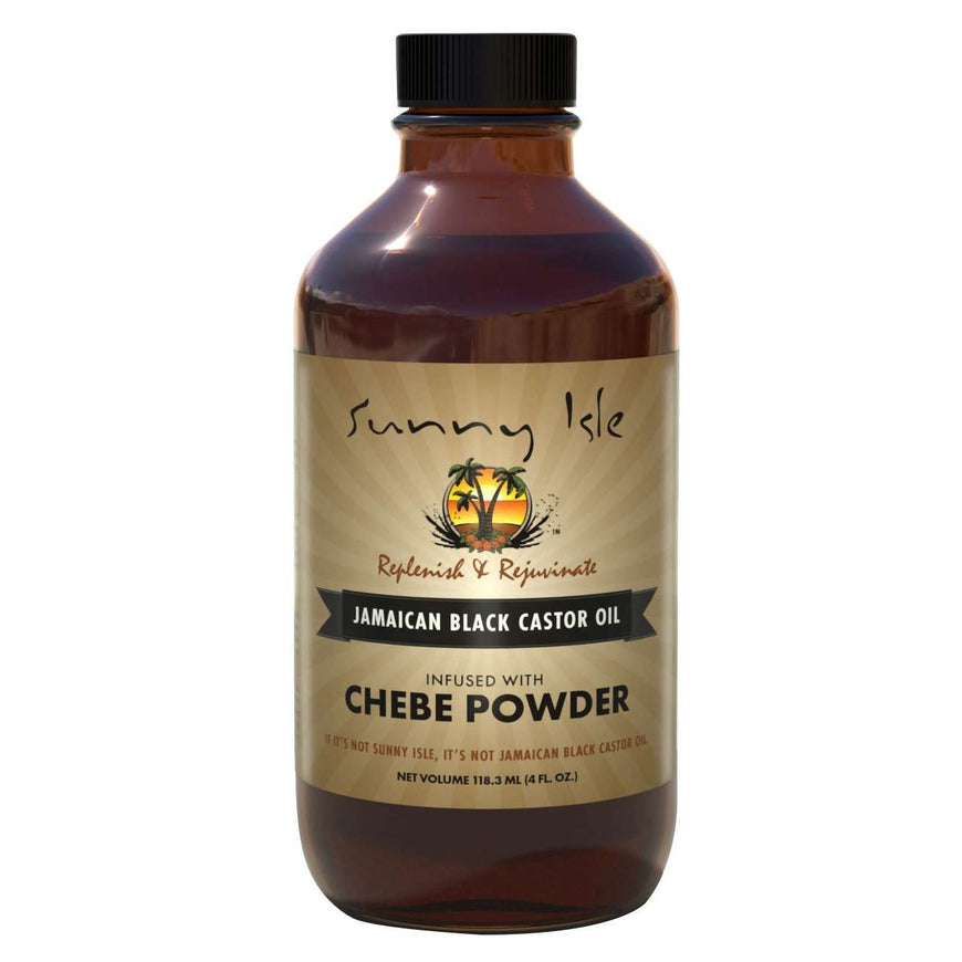 Jamaican Black Castor Oil Infused With Chebe Powder Sunny Isle