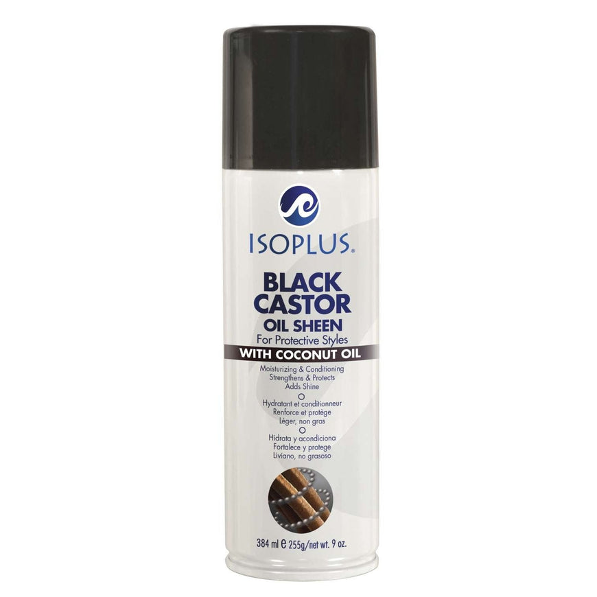 Isoplus Black Castor Oil Sheen ISOPLUS