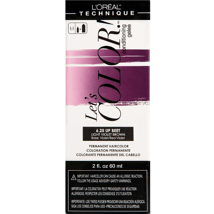 Loreal Lets Color 6.25 Up Beet Lets Color