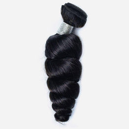 Raw Hair - Unprocessed Human Hair Hair Loose Wave 18 Inch Natural Color Raw Hair