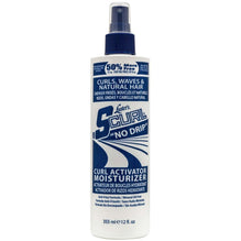 Scurl No-Drip Curl Activator Moisturizingurizer Spray Bonus