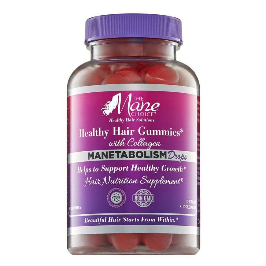 The Mane Choice Manetabolism Drops Healthy Hair Gummies THE MANE CHOICE