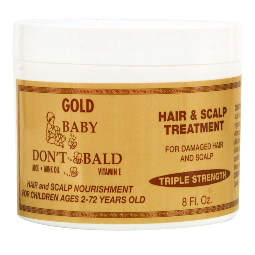 Baby Dont Bee Bald Gold Hairscalp Treatment Baby Dont Be Bald