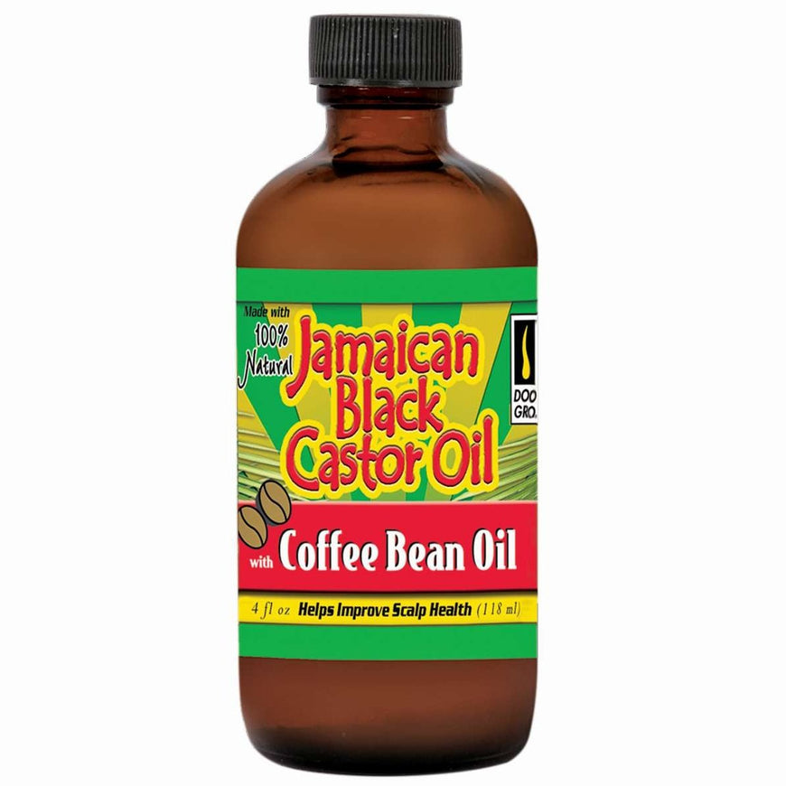 Doo Gro Jamaican Black Castor Oil Coffee Bean Doo Groo