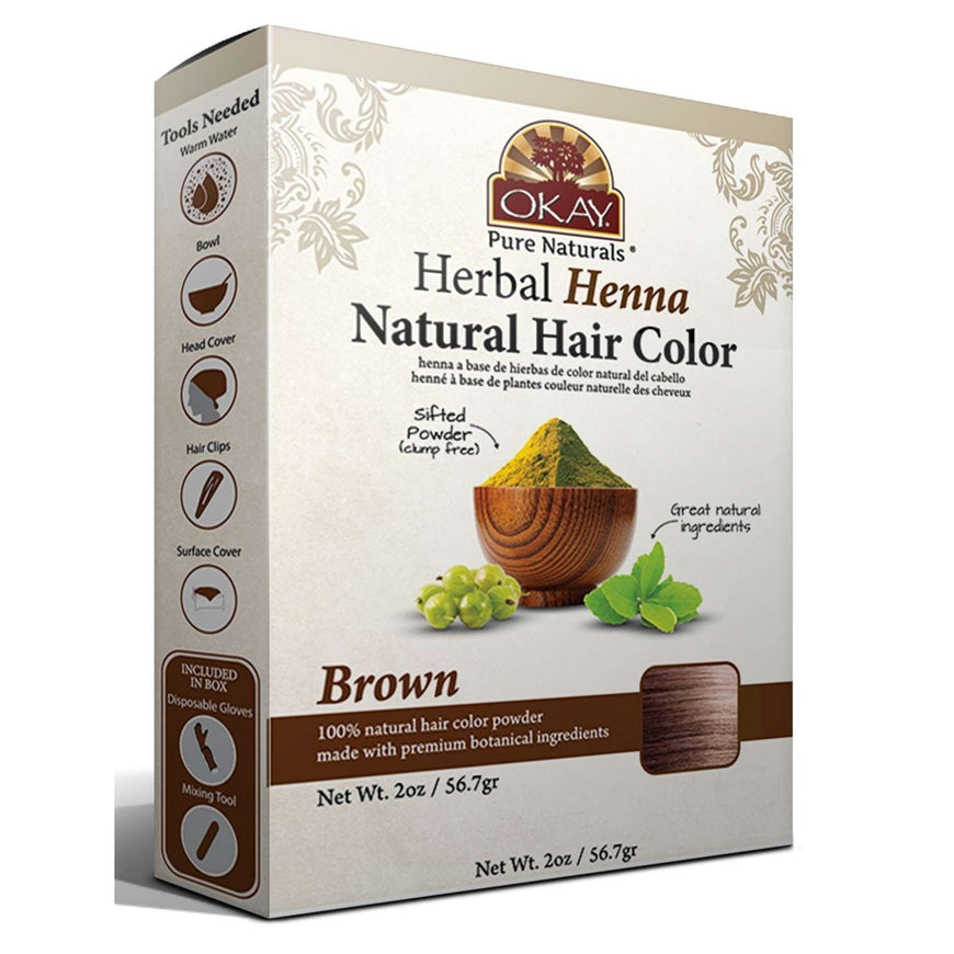 Okay Henna Haircolor Brown Okay