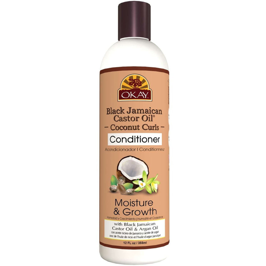 Okay Black Jamaican Castor Oil  Coconut Conditioner Okay