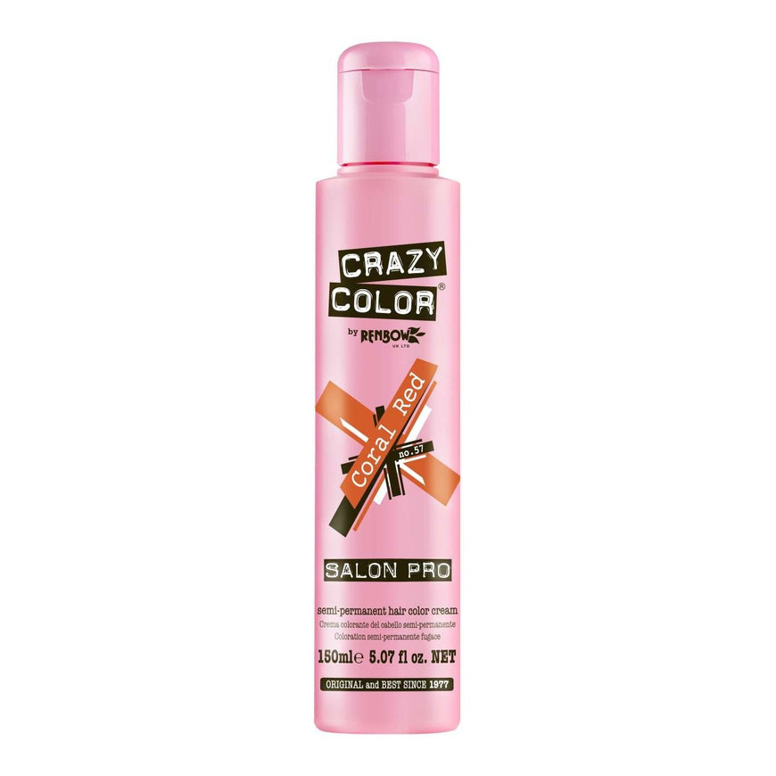 Crazy Color Salon Pro 57 Coral Red Crazy Color