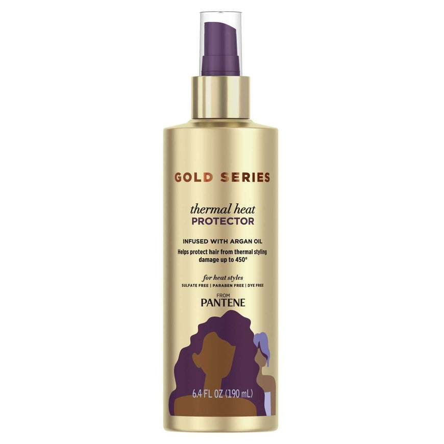 Pantene Gold Series Thermal Heat Protector Infused With Argan Oil Pantene