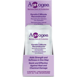 Aphogee Keratin 2 Minute Reconstructor 12-Piece Display APHOGEE