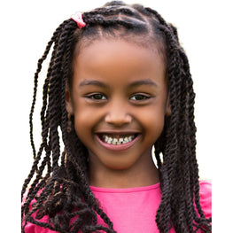 Urban Beauty Queen B Braids Synthetic Pre-Stretched 28 Inch Color 1B Urban Beauty