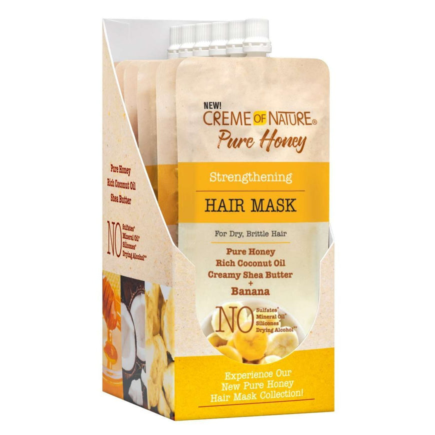Creme Of Nature Pure Honey Rich Coconut Oil Creamy Shae Butter  Banana CREME OF NATURE