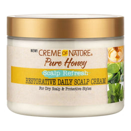 Creme Of Nature Pure Honey Scalp Refresh Restorative Hair Scalp Treatment CREME OF NATURE