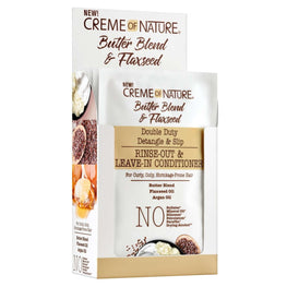 Creme Of Nature Butter Blend Flaxseed Leave In Conditioner Packette CREME OF NATURE