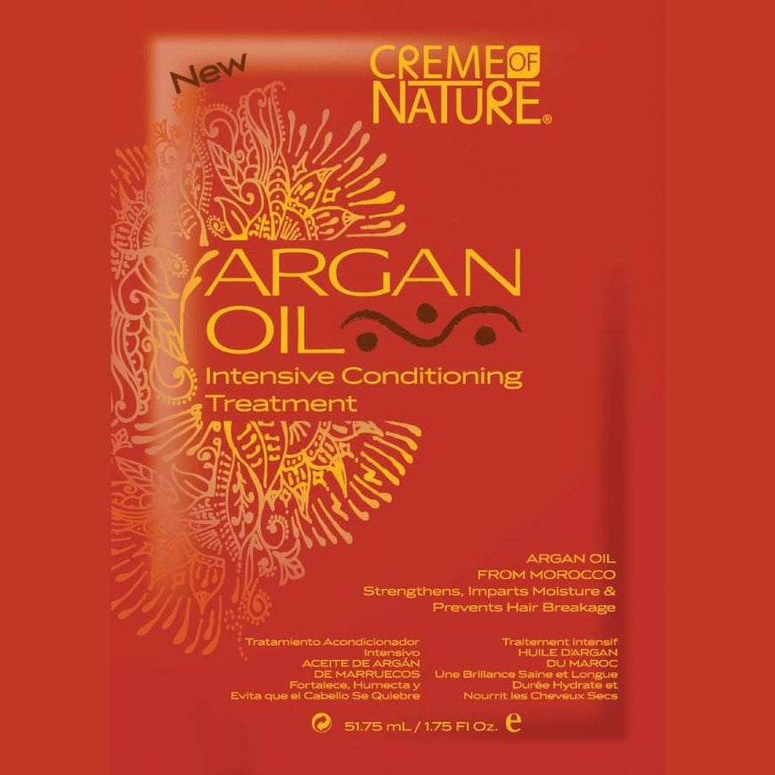 Creme Of Nature Argan Oil Intensive Conditioning Treatment 12-Piece Pack CREME OF NATURE