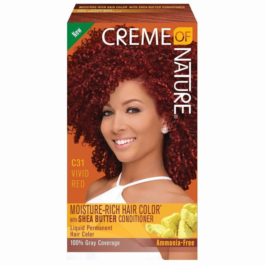 Creme Of Nature Liquid Hair Color 31 Vivid Red CREME OF NATURE
