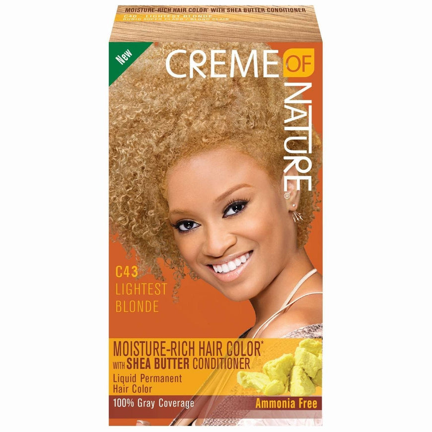 Con Cni Wms Liq Hc 43 Lightest Blonde CREME OF NATURE
