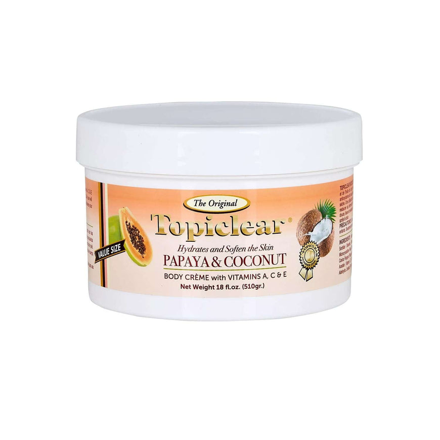 Topiclear Papaya  Coconut Jar Topiclear