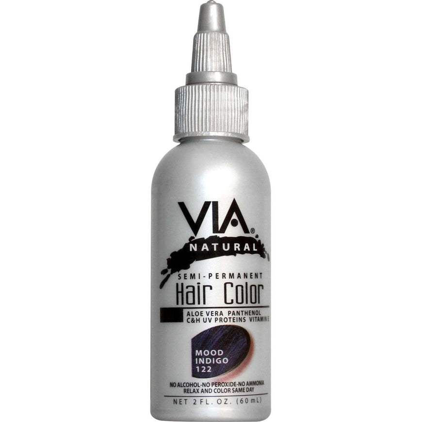 Via Natural Hair Color  122 Mood Indigo Via Natural
