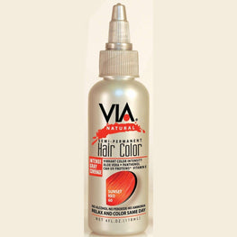 Via Natural Hair Color 060 Sunset Red Via Natural