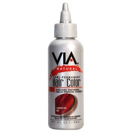 Via Natural Hair Color 082 Crimson Via Natural