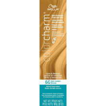 Wella Color Charm Demi-Permanent Cream Hair Color 6G Dark Golden Blonde